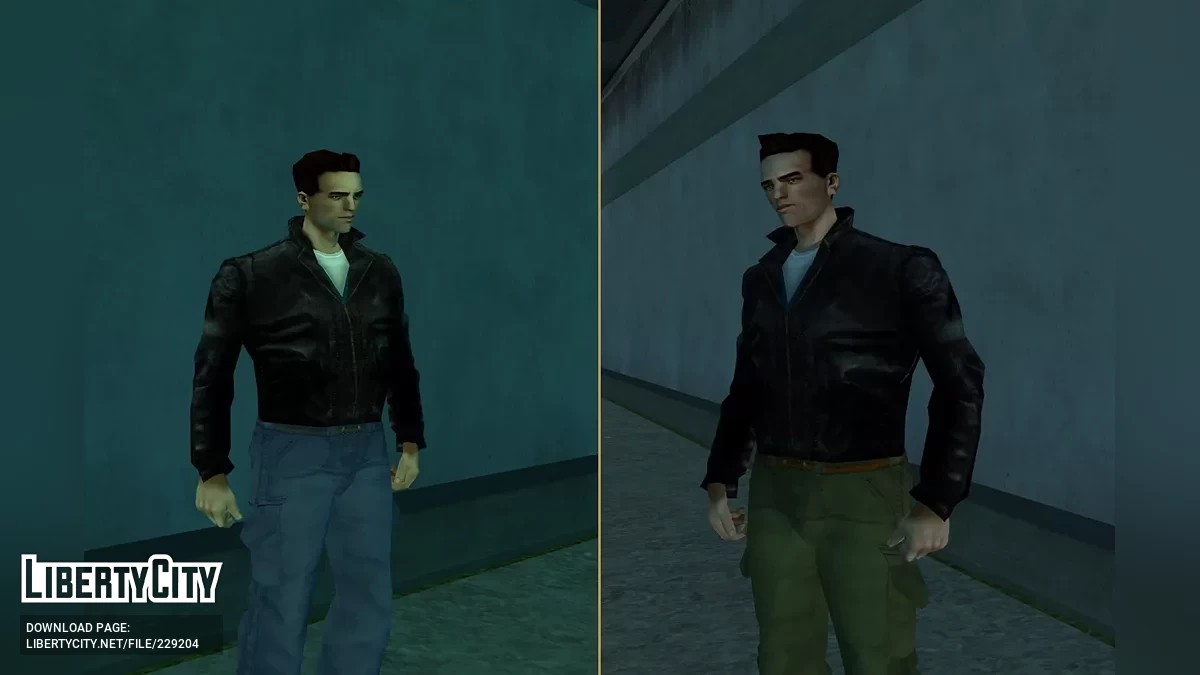 Эволюция Клода – Fusion Skins HQ / GTA 3