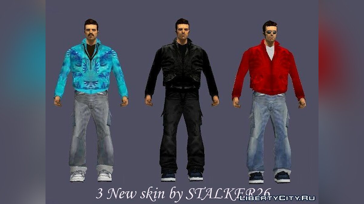 Three new skins for GTA 3 - Картинка #1
