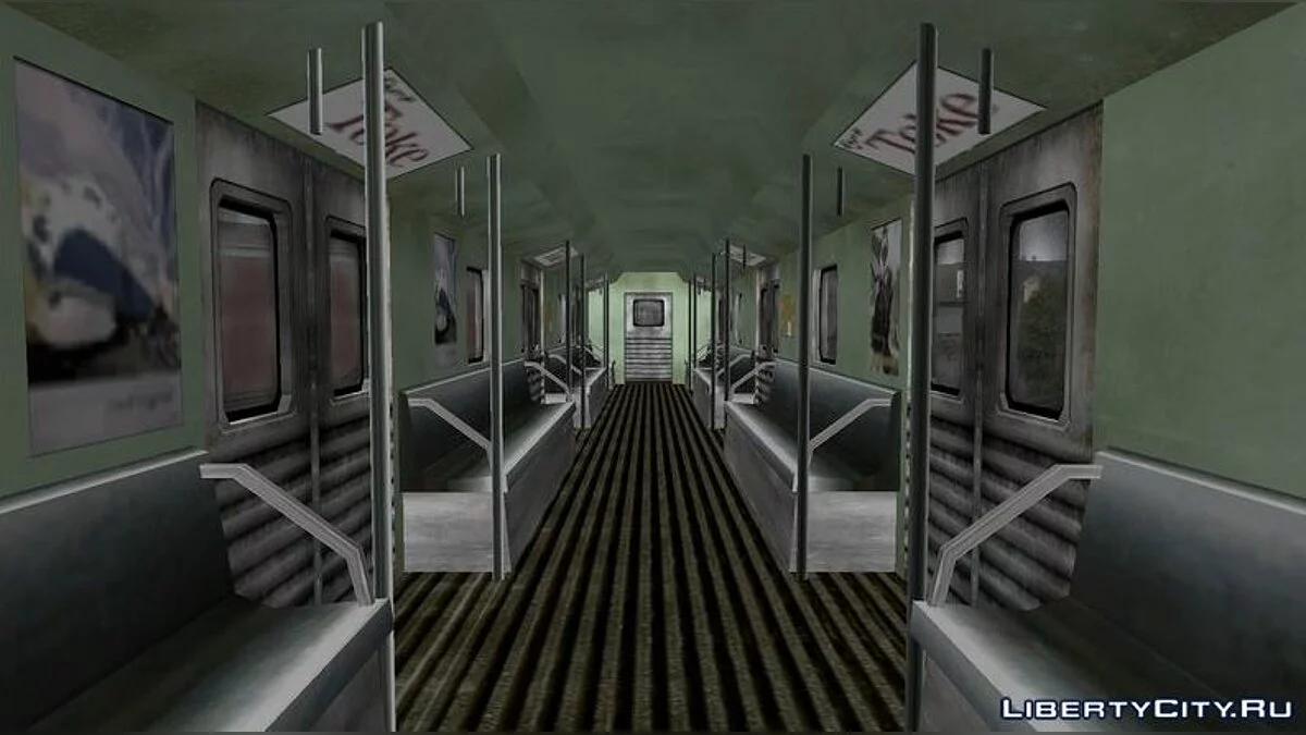 Поезд из игры Manhunt  / GTA 3