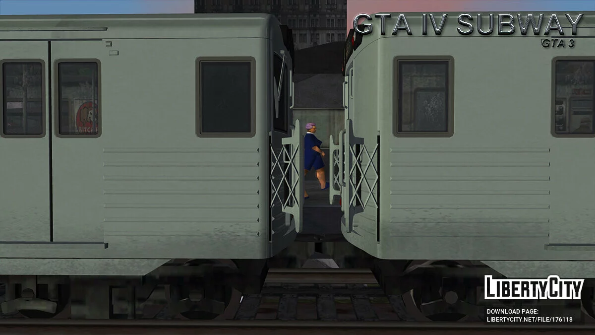 GTA 4 Метровагон (измененный) / GTA 3