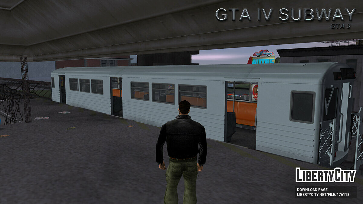 GTA 4 Subway (changed) for GTA 3 - Картинка #2