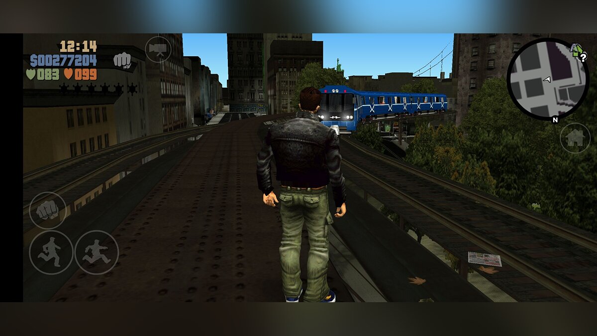 Замена train.dff в GTA 3 (18 файлов)