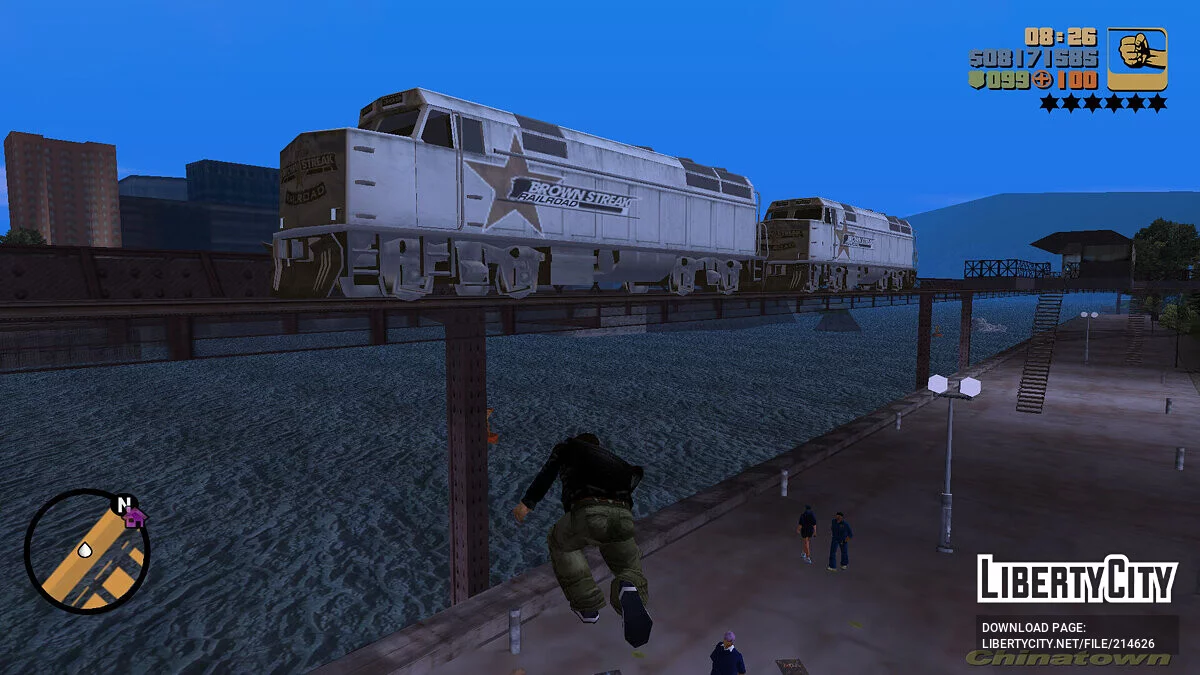 Brown Streak из San Andreas / GTA 3