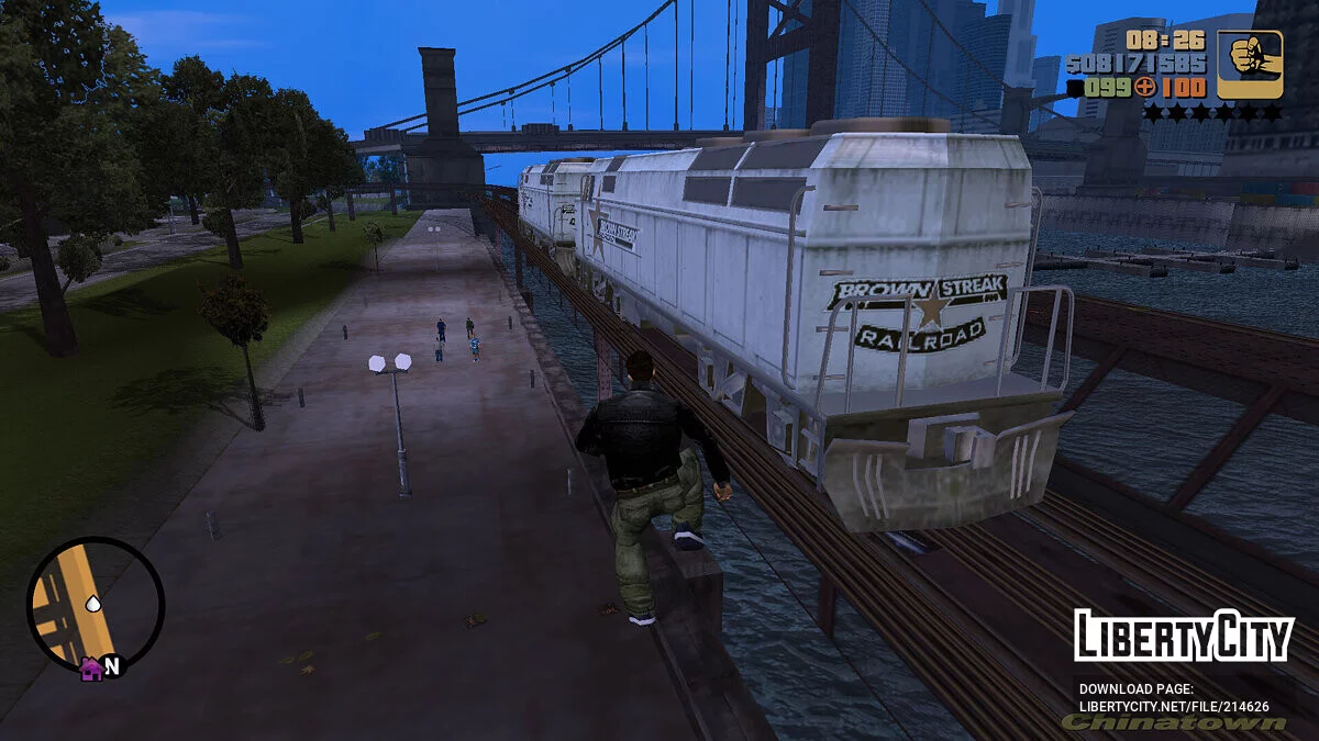 Brown Streak из San Andreas / GTA 3