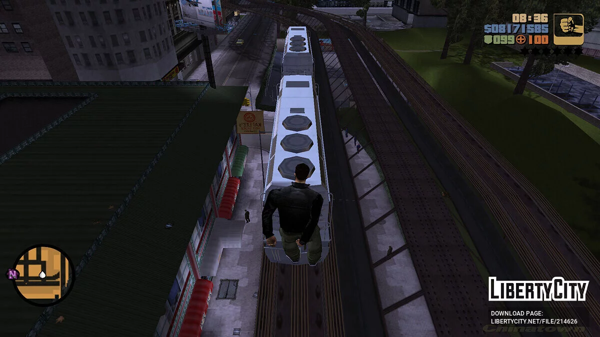 Brown Streak из San Andreas / GTA 3