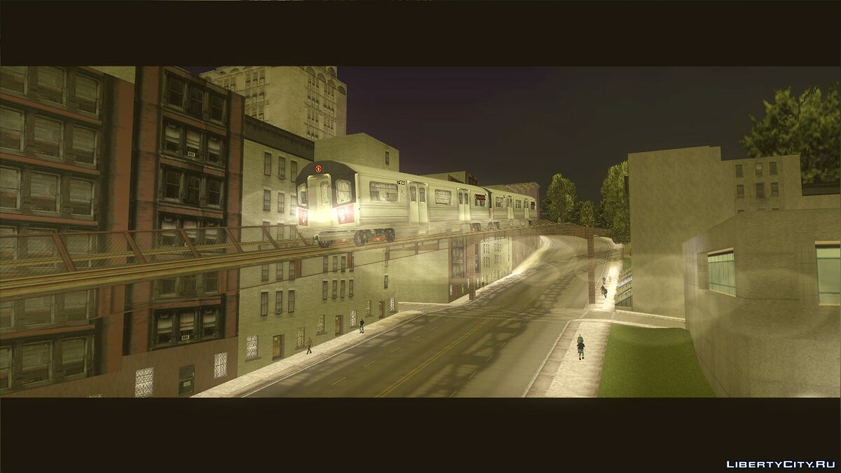 Новый поезд из игры "True Crime: New York City" для GTA 3 - Картинка #1