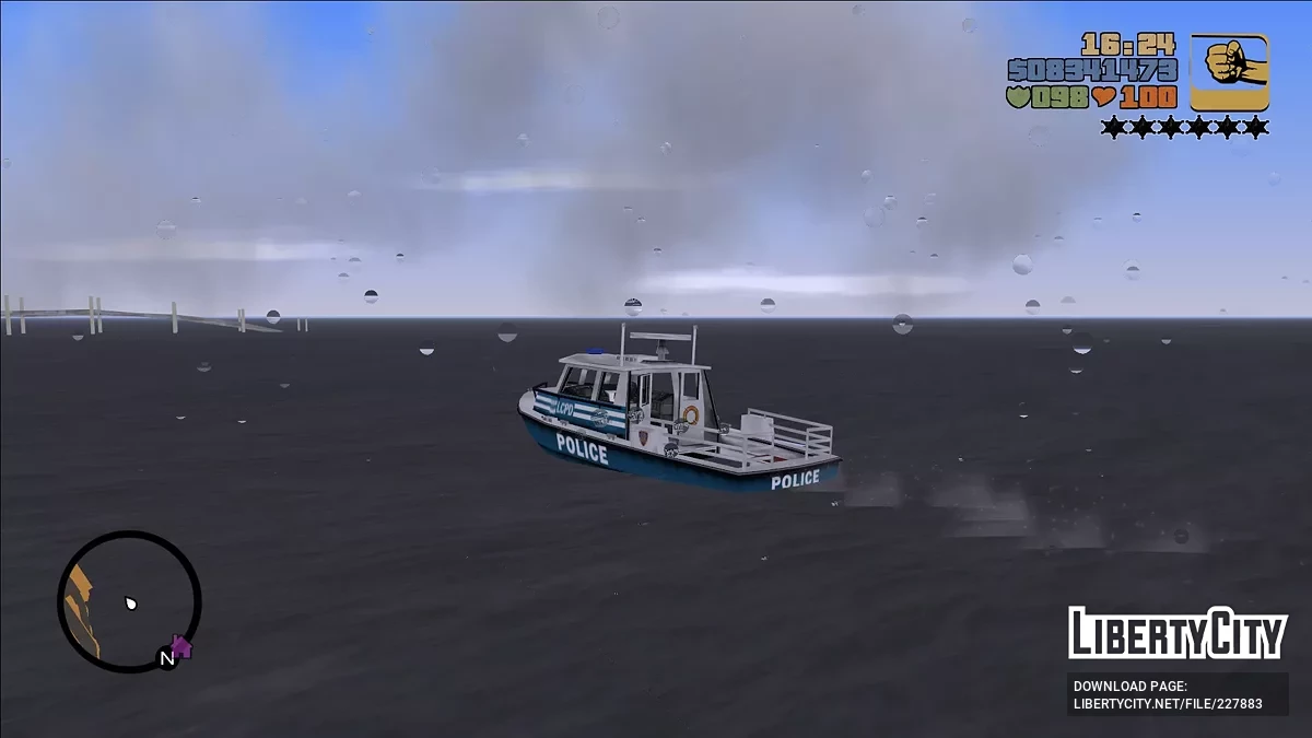 Reefer Police Boat Pack / GTA 3