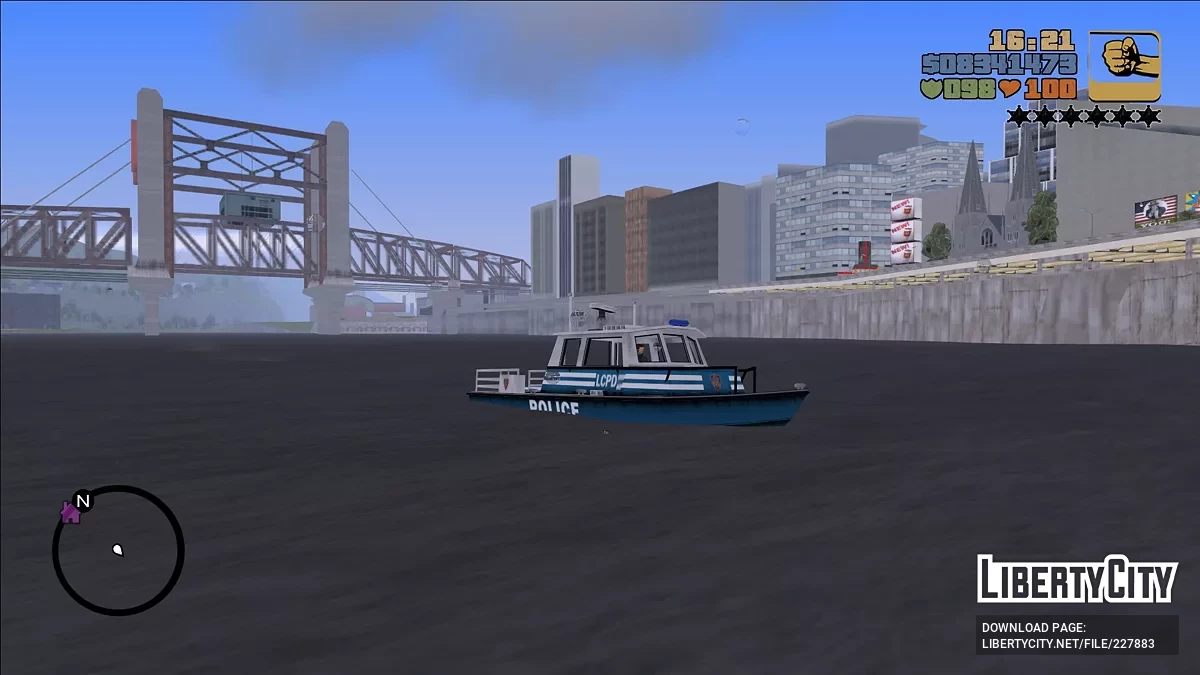 Reefer Police Boat Pack / GTA 3