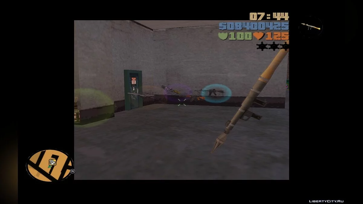 Saints Row 2 weapons to GTAIII / GTA 3
