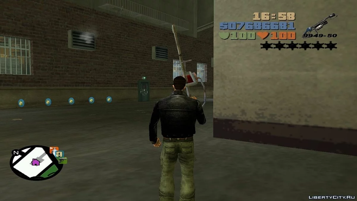 Улучшенный набор русского оружия. / GTA 3