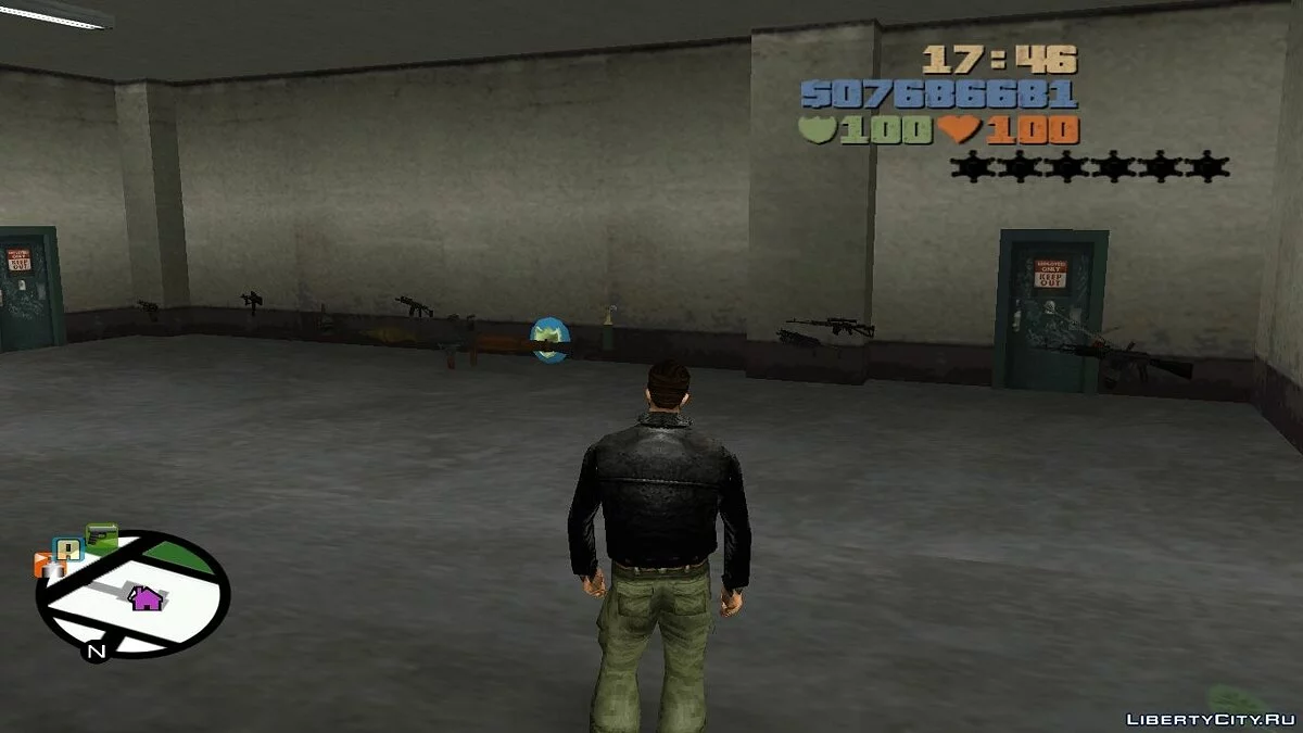 Улучшенный набор русского оружия. / GTA 3
