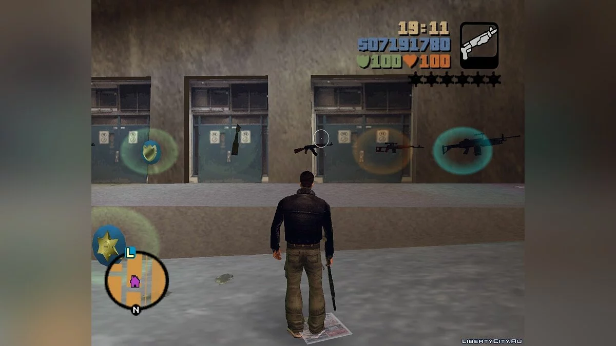 Пак оружия из Vice City Stories / GTA 3