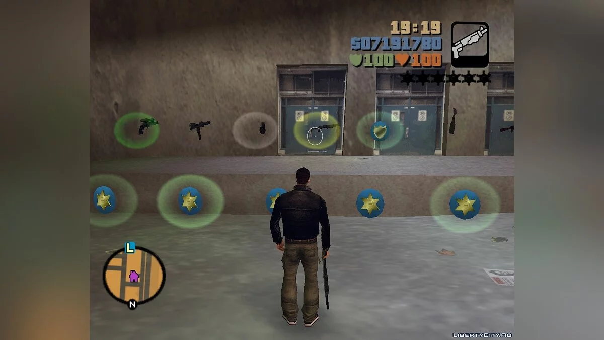 Пак оружия из Vice City Stories / GTA 3