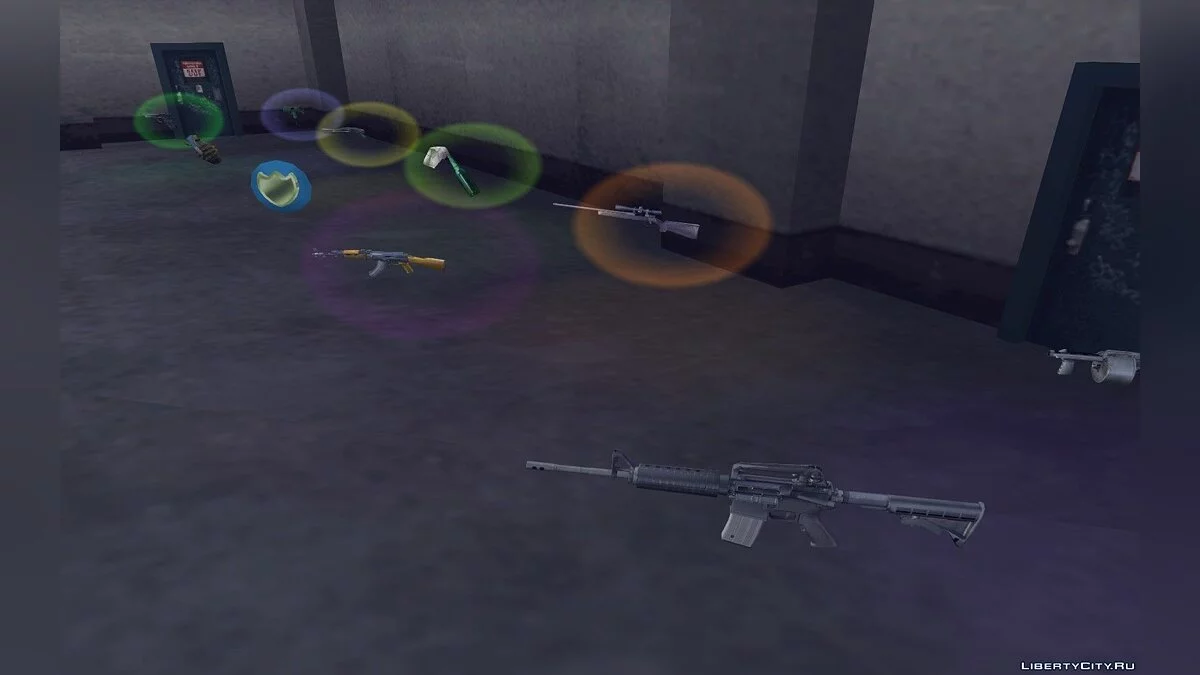 Оружие и звуки из Max Payne 2 / GTA 3