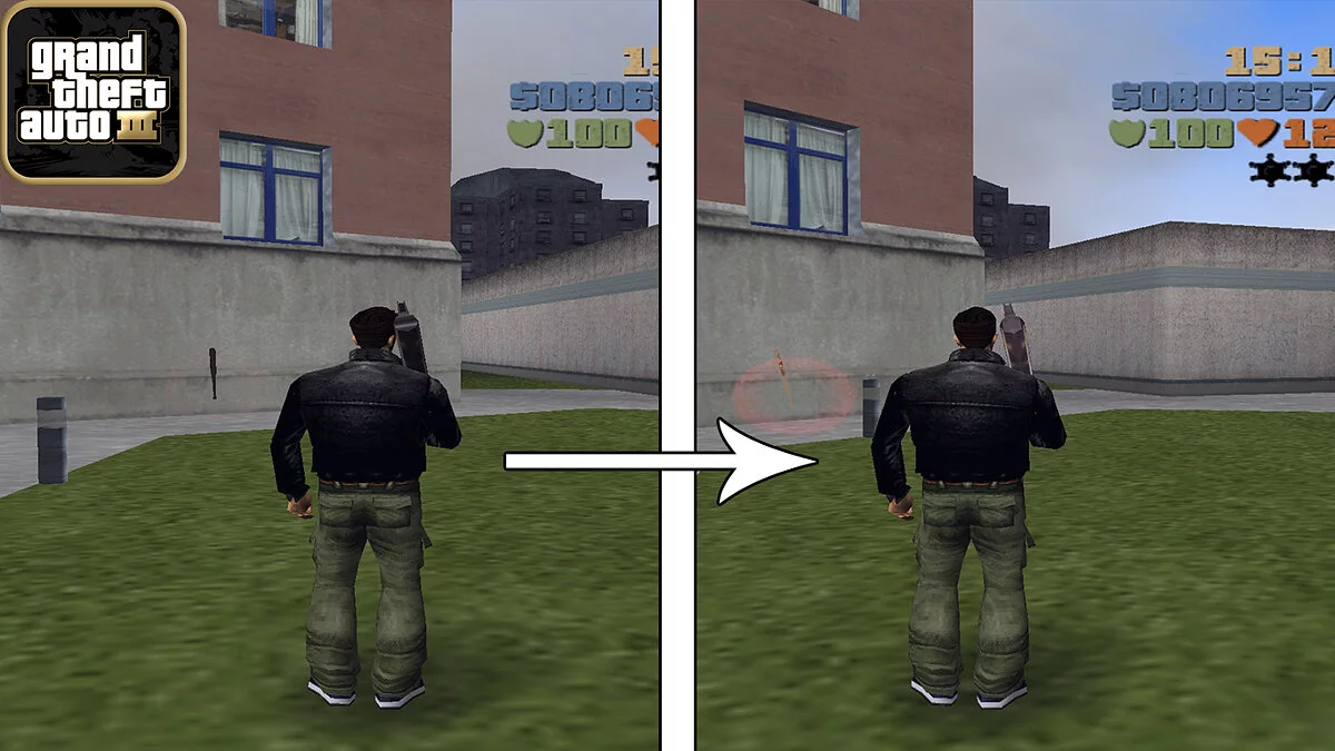 Изменённая ракетница / GTA 3