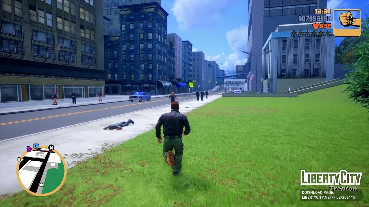 Euphoria Ragdoll Animation / GTA 3: The Definitive Edition