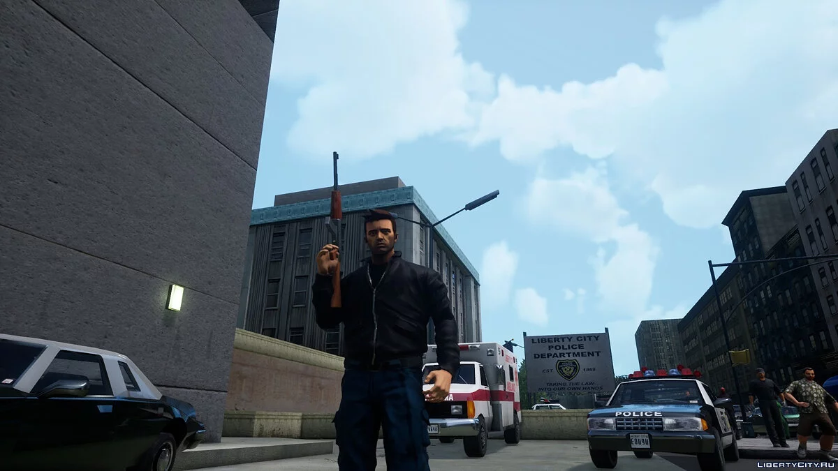 Синие Джинсы для Клода / GTA 3: The Definitive Edition