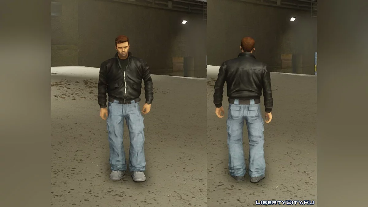 Светлые джинсы и белые кеды / GTA 3: The Definitive Edition