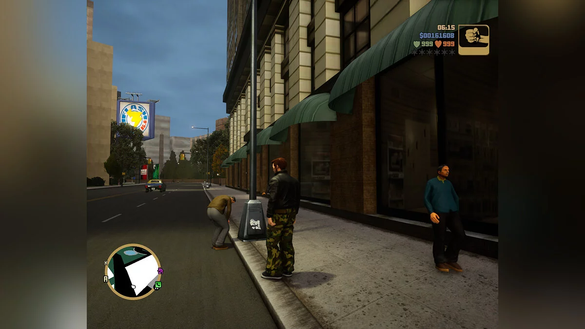 Камуфлированные штаны для Клода / GTA 3: The Definitive Edition