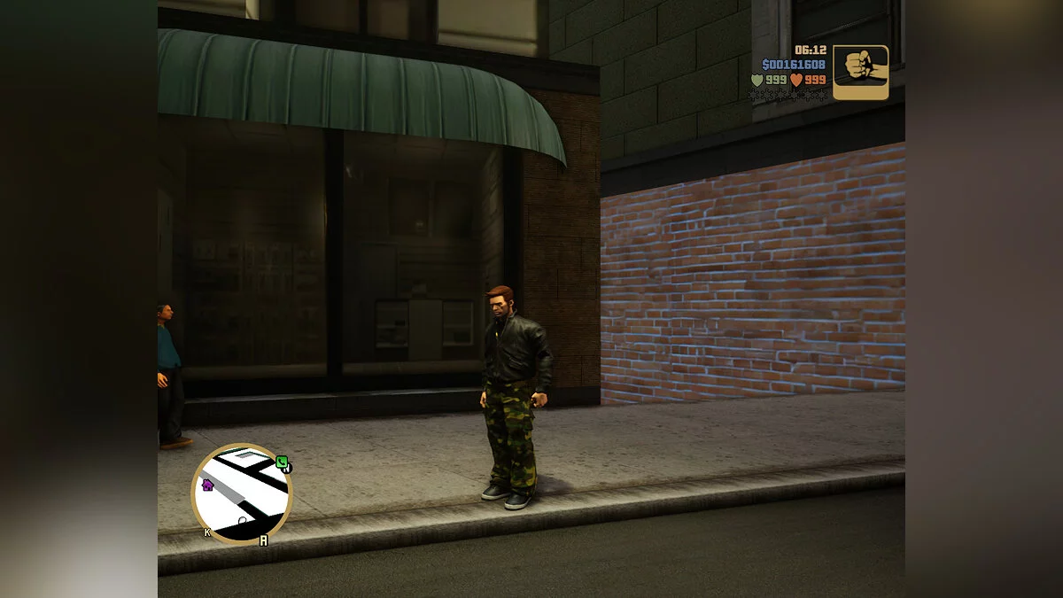 Камуфлированные штаны для Клода / GTA 3: The Definitive Edition