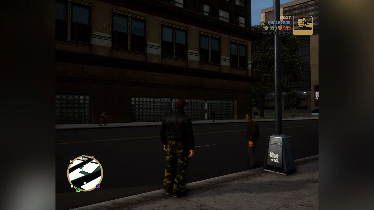 Камуфлированные штаны для Клода / GTA 3: The Definitive Edition