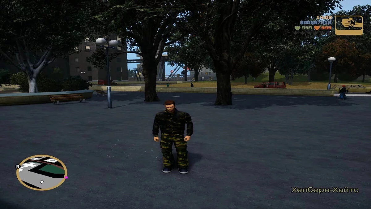 Клод в Камуфляже / GTA 3: The Definitive Edition