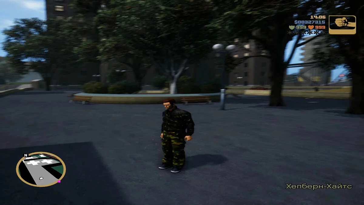 Клод в Камуфляже / GTA 3: The Definitive Edition