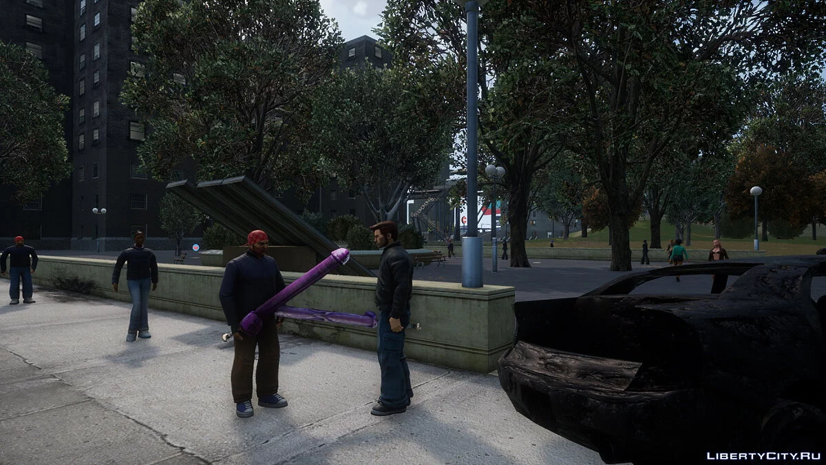 Пенетратор из Saints Row / GTA 3: The Definitive Edition