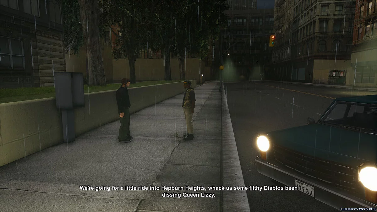 Исправление дождя / GTA 3: The Definitive Edition