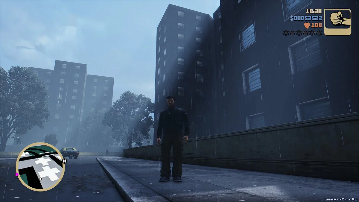 Оригинальная атмосфера PS2 / GTA 3: The Definitive Edition