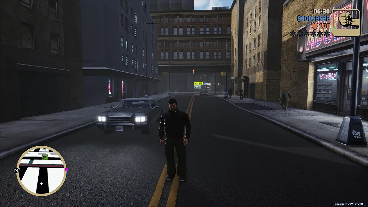 Оригинальная атмосфера PS2 / GTA 3: The Definitive Edition