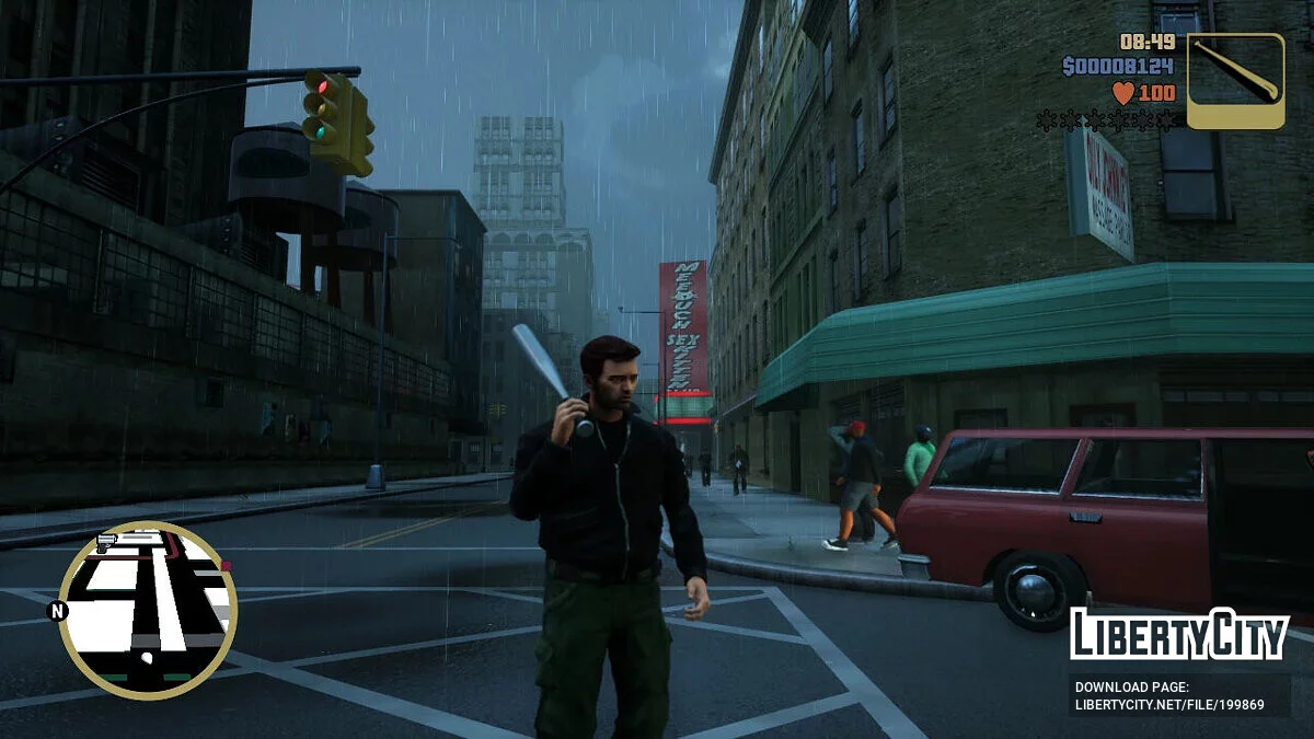 Графический пресет в стиле PS2 / GTA 3: The Definitive Edition