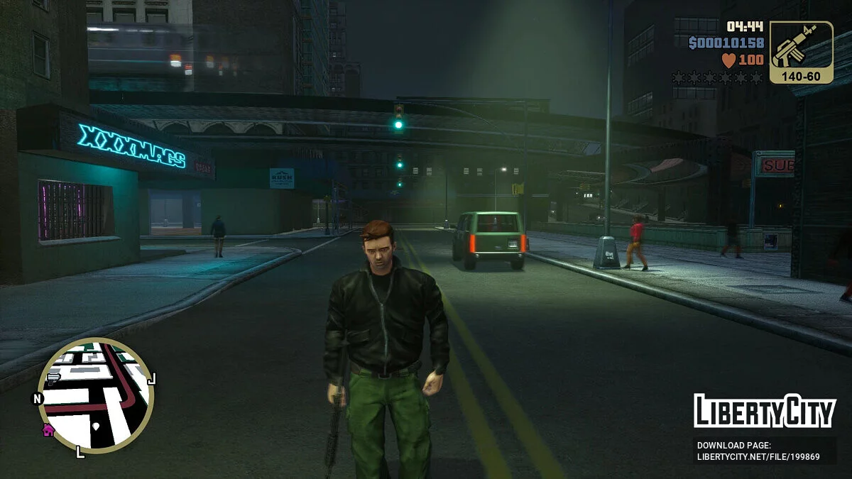 Графический пресет в стиле PS2 / GTA 3: The Definitive Edition
