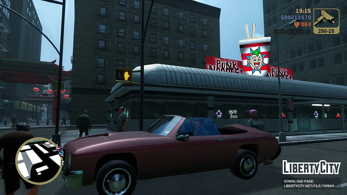 Графический пресет в стиле PS2 / GTA 3: The Definitive Edition