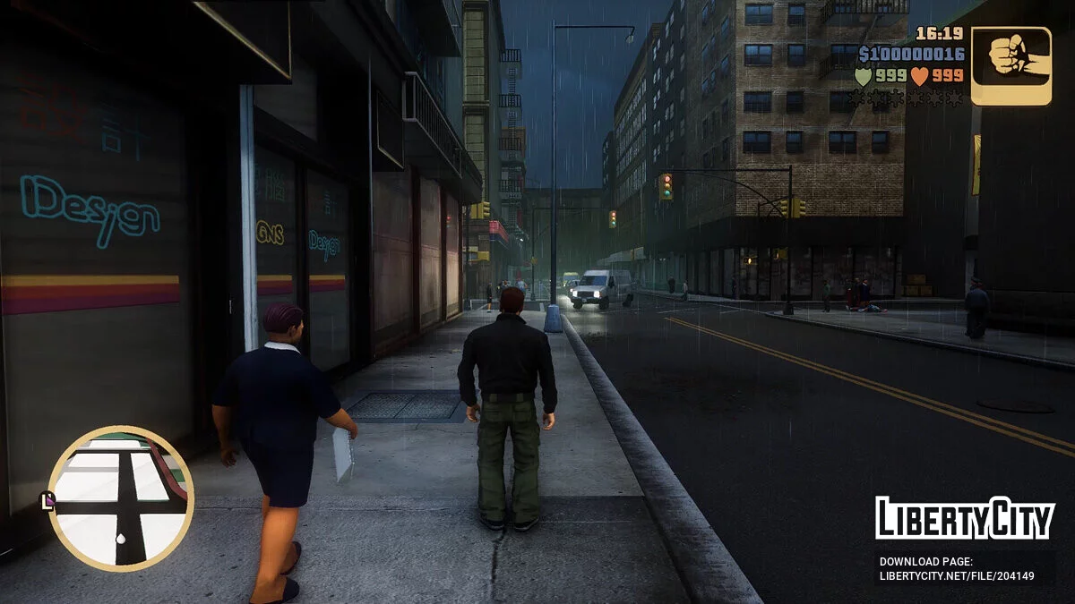Реалистичный визуал / GTA 3: The Definitive Edition