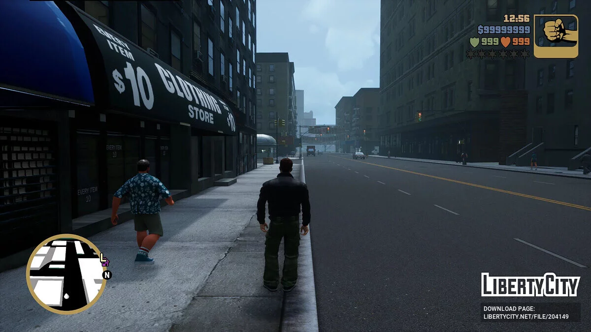 Реалистичный визуал / GTA 3: The Definitive Edition