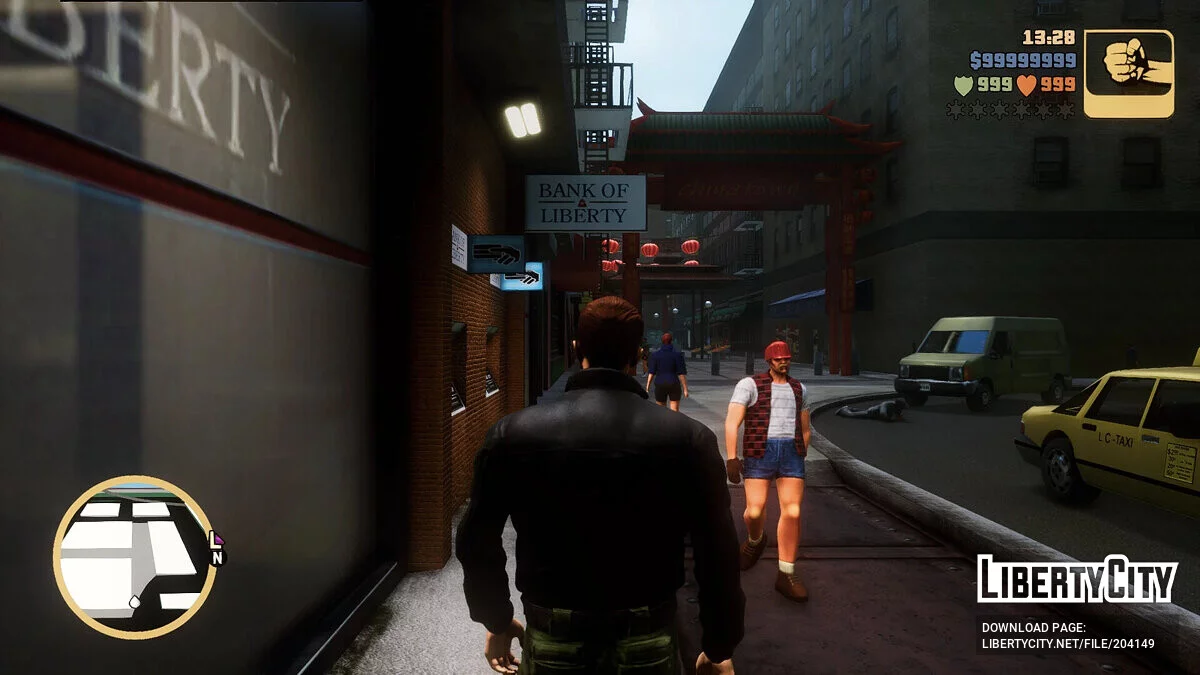 Реалистичный визуал / GTA 3: The Definitive Edition