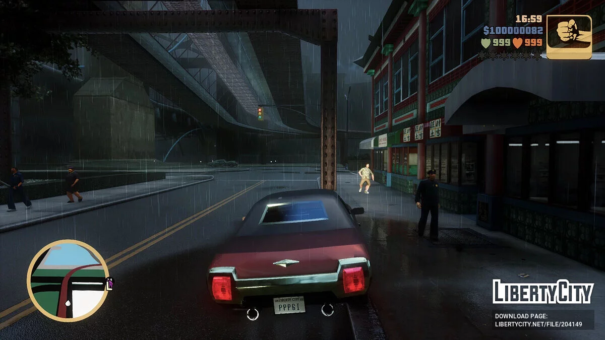 Реалистичный визуал / GTA 3: The Definitive Edition