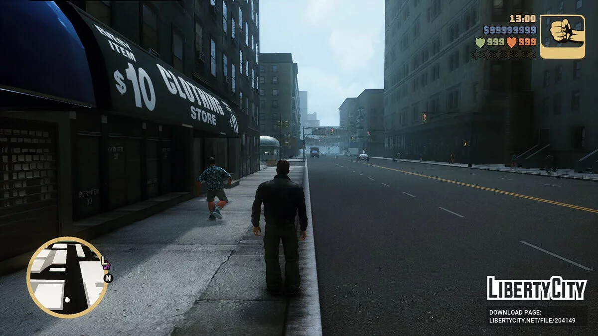 Реалистичный визуал / GTA 3: The Definitive Edition