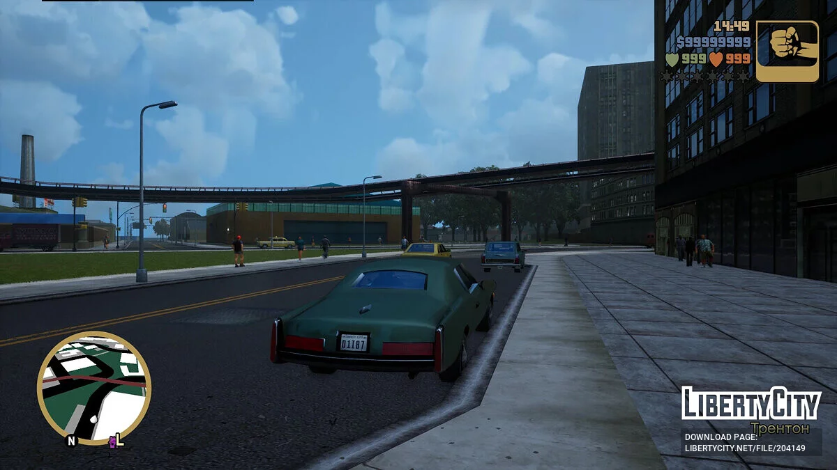 Реалистичный визуал / GTA 3: The Definitive Edition