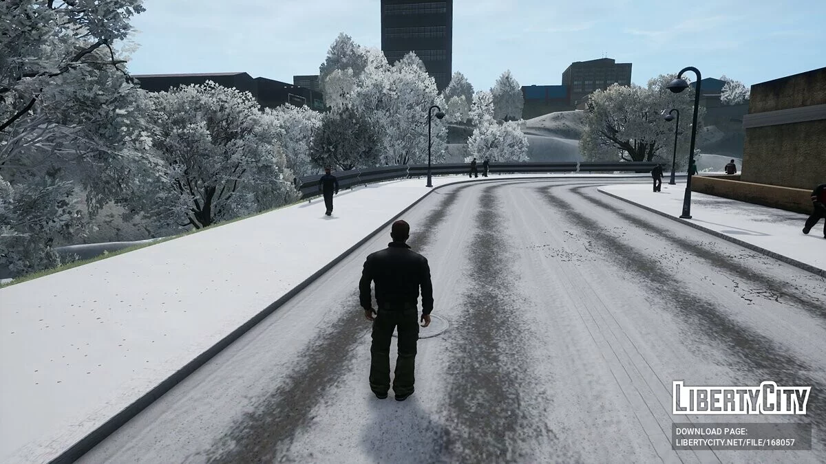 Snow Conversion - Либерти-Сити покрыт снегом / GTA 3: The Definitive Edition