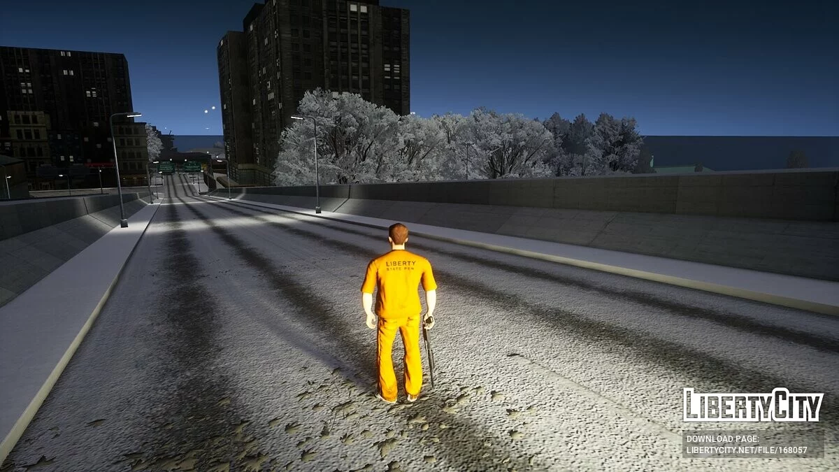 Snow Conversion - Либерти-Сити покрыт снегом / GTA 3: The Definitive Edition