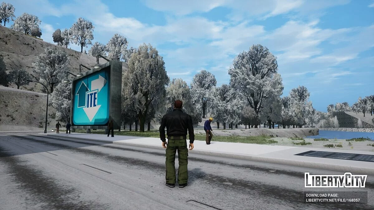 Snow Conversion - Либерти-Сити покрыт снегом / GTA 3: The Definitive Edition