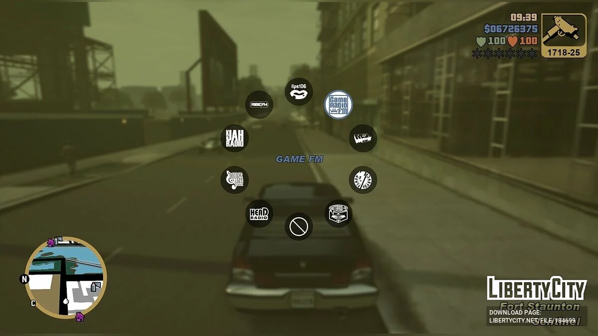 Улучшенная радиостанция Game FM / GTA 3: The Definitive Edition