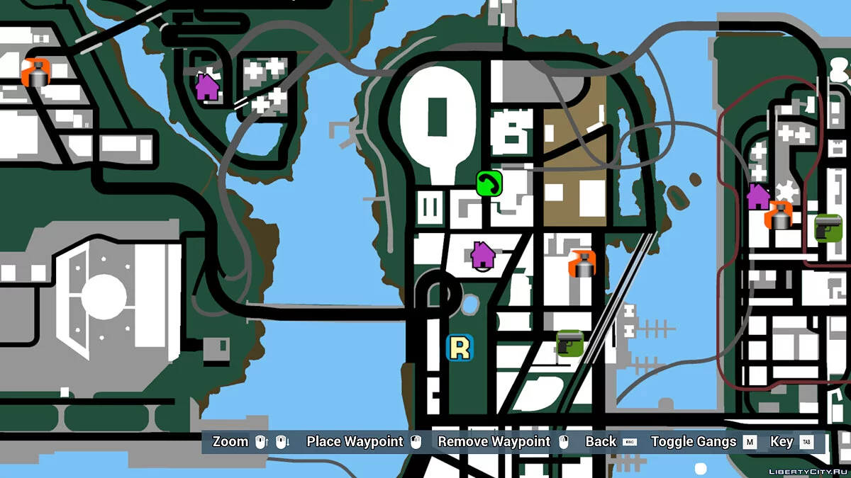Старые иконки для радара / GTA 3: The Definitive Edition