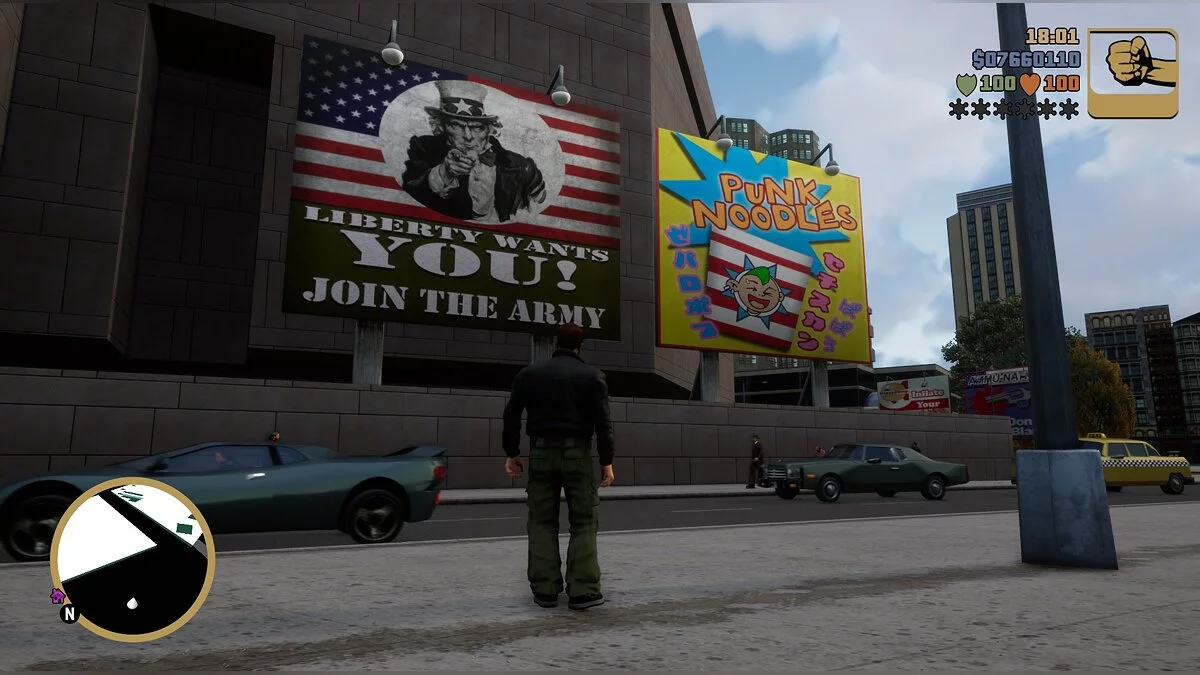 Текстуры из Xbox версии / GTA 3: The Definitive Edition