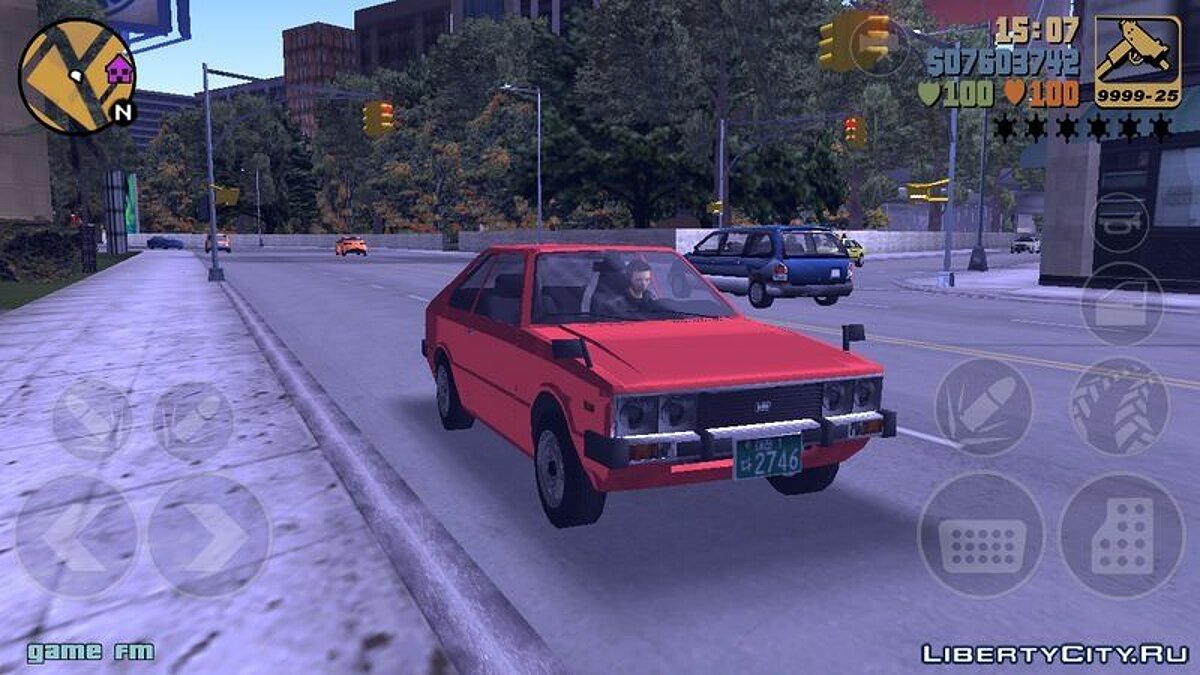 Скачать 1974 Hyundai Pony для GTA 3 (iOS, Android)