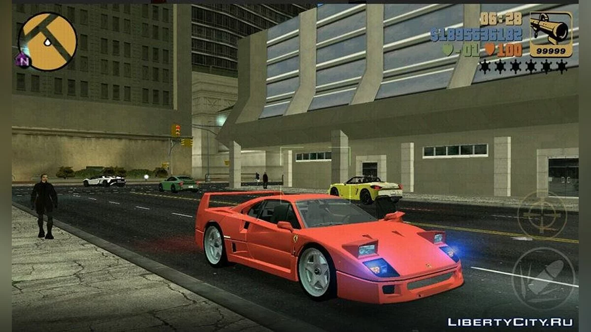 Ferrari F40 / GTA 3 (iOS, Android)
