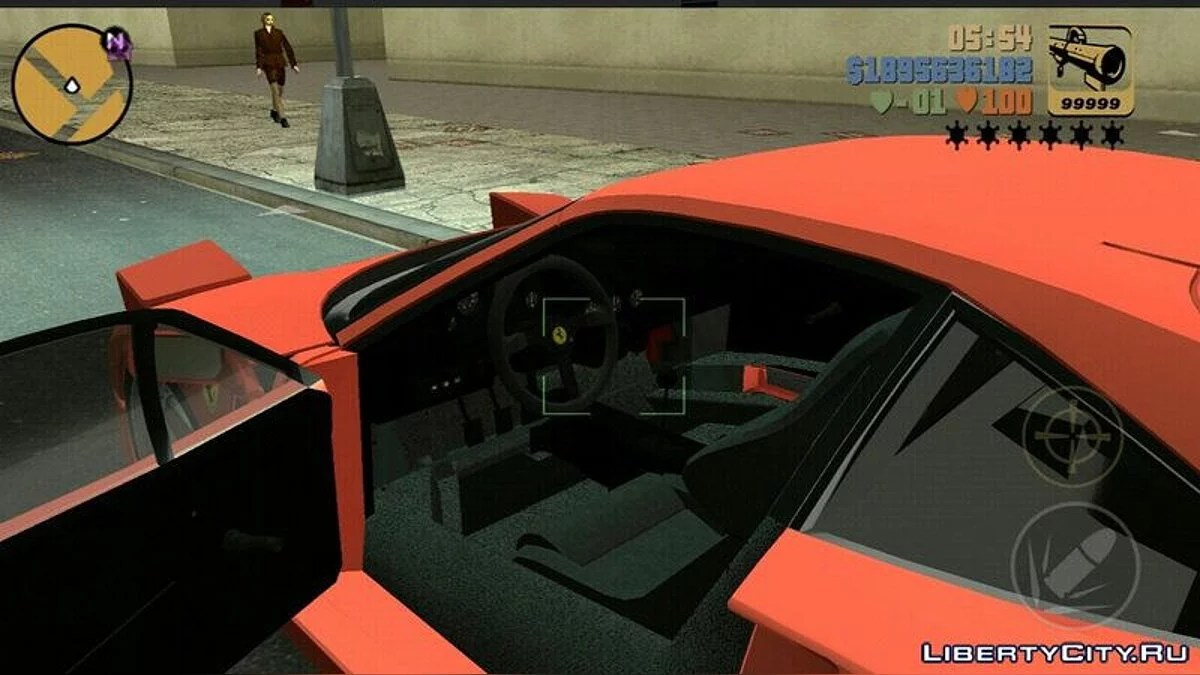 Ferrari F40 / GTA 3 (iOS, Android)