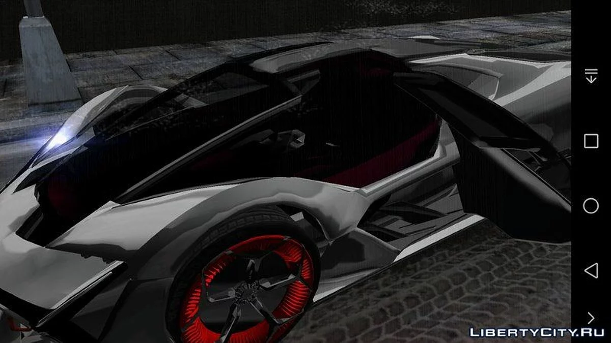 Lamborghini Terzo Millennio / GTA 3 (iOS, Android)